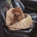 Luxury Small Dog Car Seat Sling Carrier Warm Portable Pet Backpack