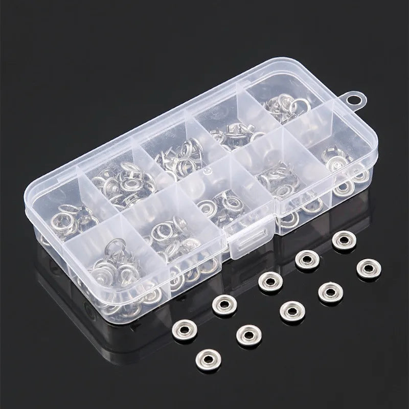 Invisible Buckle Snap Button Kit with Pliers