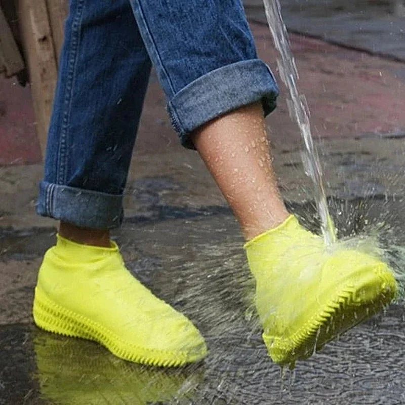 Women& Men Waterproof Silicone Rain Shoes Cover