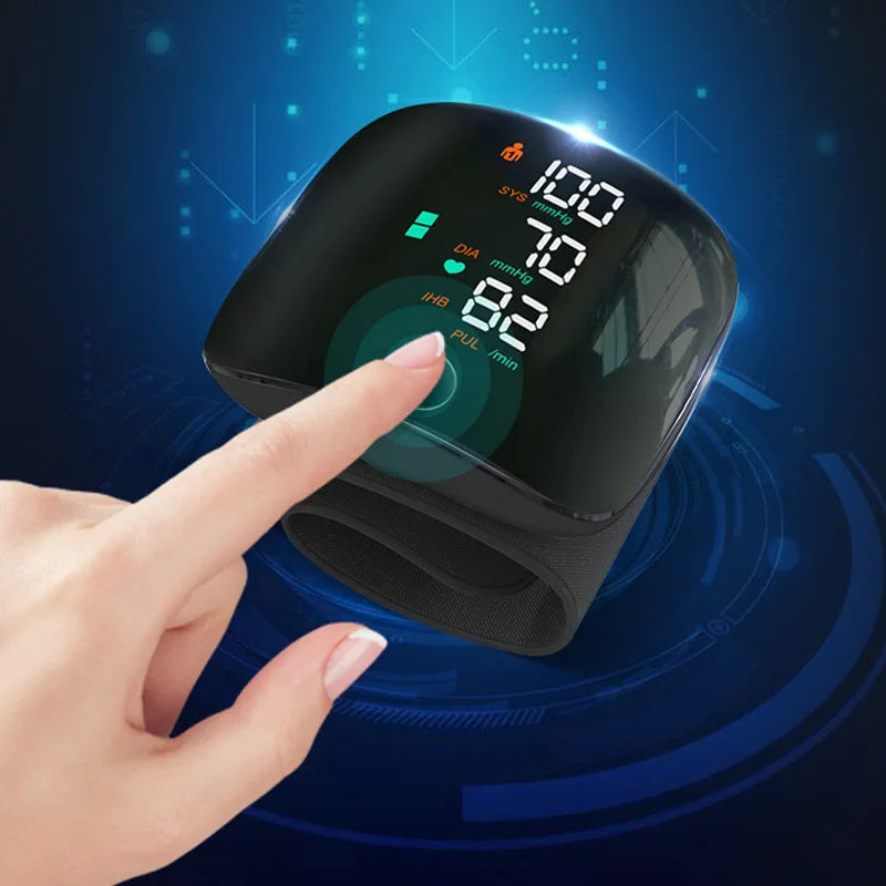 New Arrival Rechargeable Digital Wrist BP Machine with Large Screen