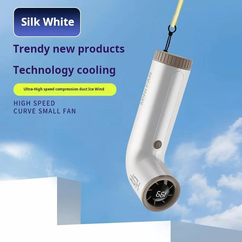 Treading 2026 Portable Mini Turbo Fan High-Speed Rechargeable