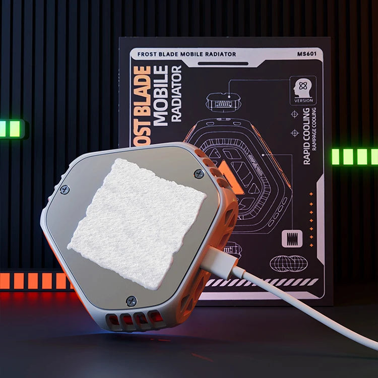 MS601 Gaming Phone Cooler with Radiator Fan
