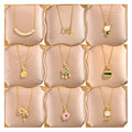 Gold Plated Zircon Diamond Collar Necklace