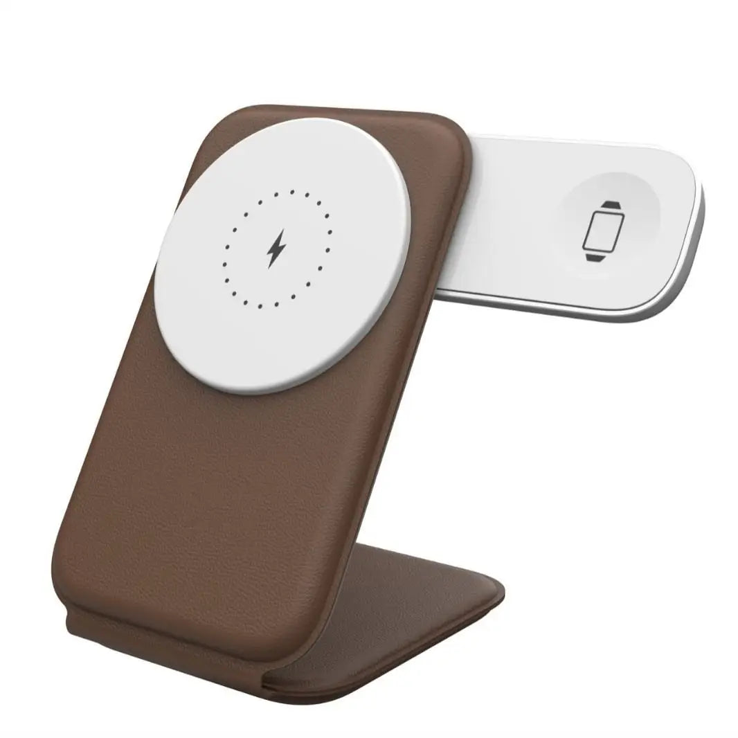 15W 3-in-1 Magnetic Folding Wireless Charger