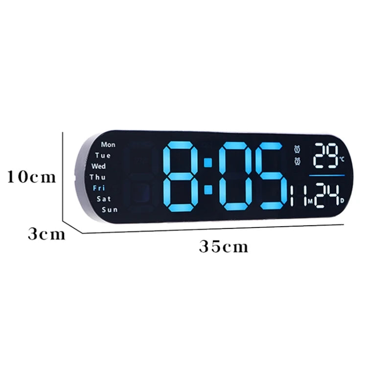 YIZHI Smart LED Alarm Clock with Temperature & Night Light