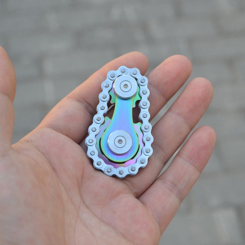 Metal Gear Fingertip Bike Spinner