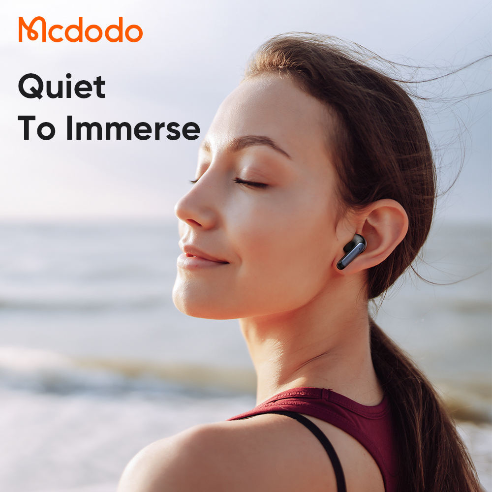 Mcdodo 330 ANC + ENC Wireless Earbuds – Waterproof IPX4 Sport In-Ear Headset with Digital Display & Long Battery Life