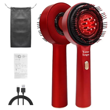 Travel Cordless Electric Scalp Massager Brush Handheld Hair Oil