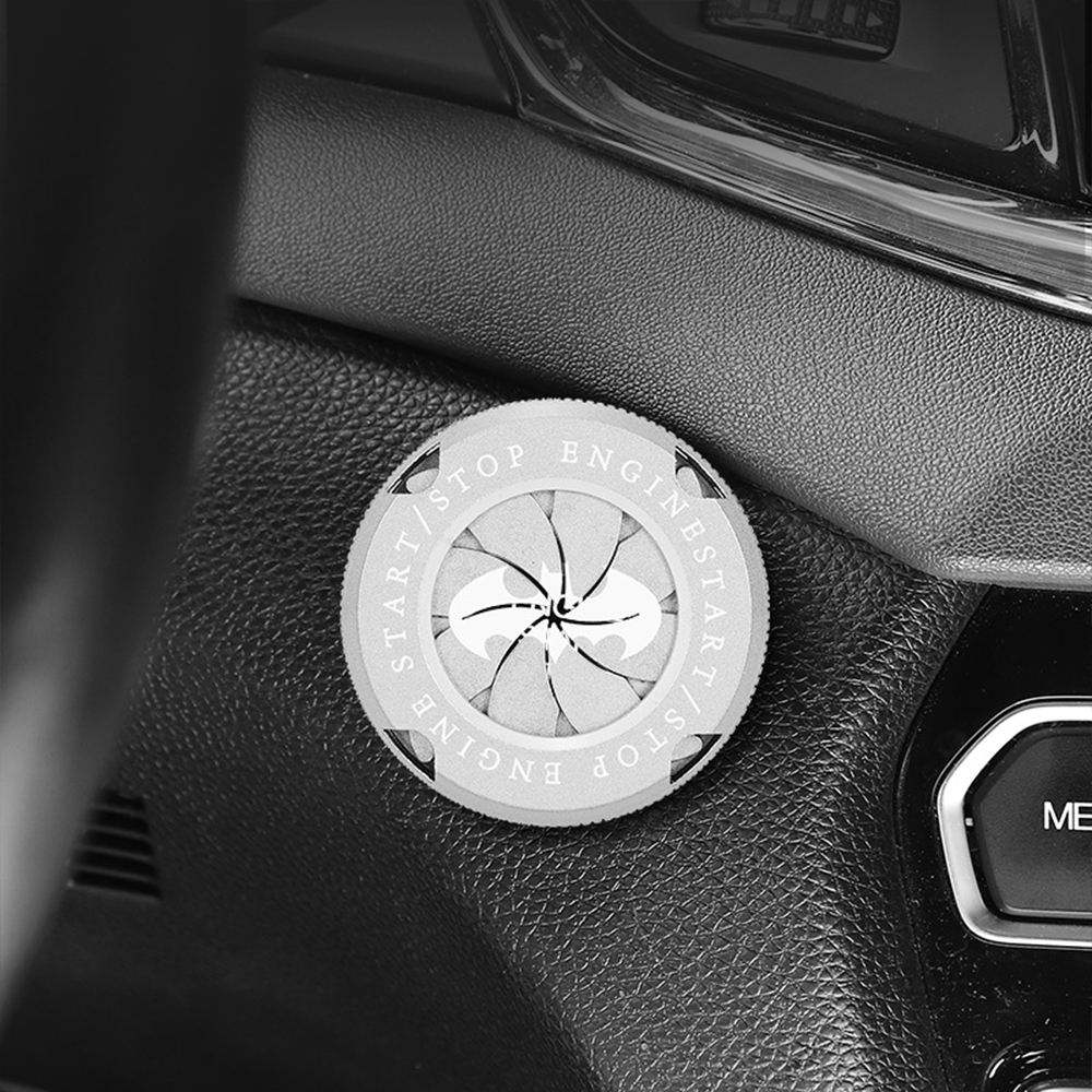 High-Quality Push Start Button Protector – Durable Zinc Alloy Start/Stop Cover