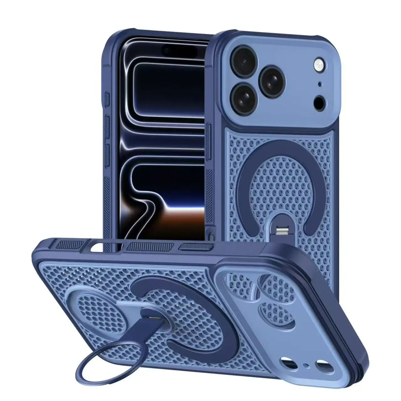 Magnetic Suction Phone Case with Color Border