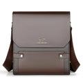 Men's Stylish Crossbody Messenger Bag with Zipper Closure