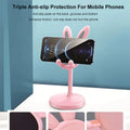 Pink Rabbit Phone Stand