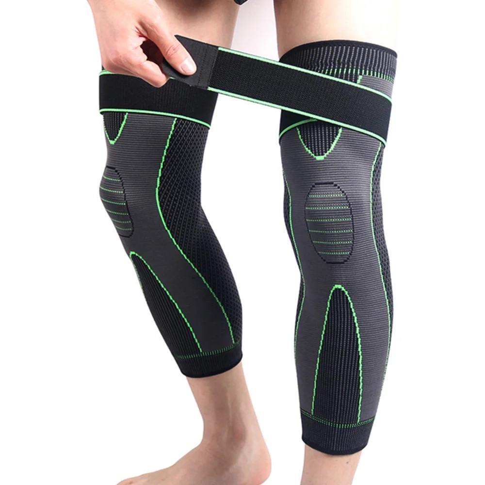 Compression Knee Brace – Full Leg Support for Men & Women, Running & Sports