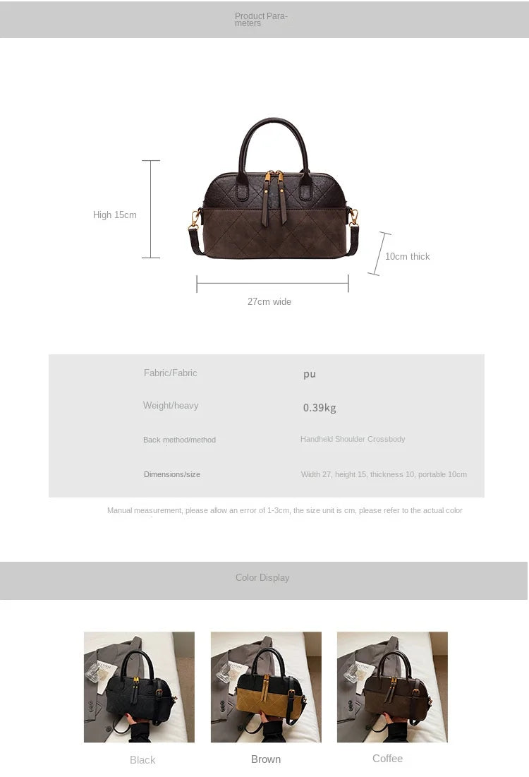 New Fashion Handbags Light Ladies Leather Casual Bags Ladies PU