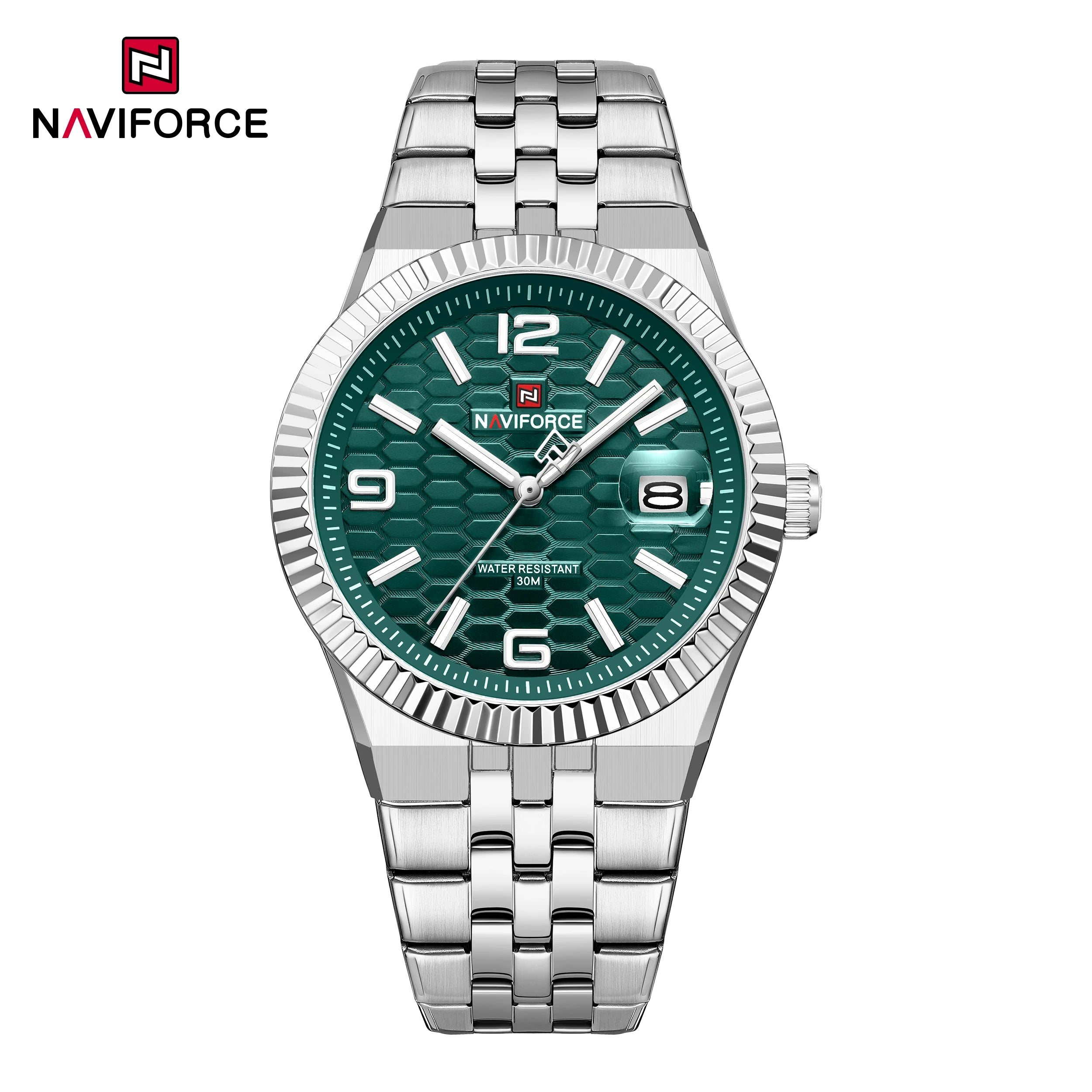 NAVIFORCE Men's Luxury Waterproof Wristwatch