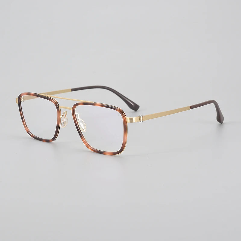 MOD010 New Arrival Retro Titanium Eyeglasses Clearance High Quality Assorted Titanium Glasses Frame