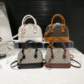 Korean Style Retro PU Leather Handbag