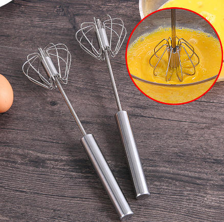 2025 Best Seller Stainless Steel Egg Whisk with Durable Handle – Kitchen Mixer Tool