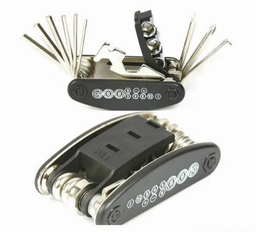 16-in-1 Steel Mountain Bike Hex Screw and Wrench