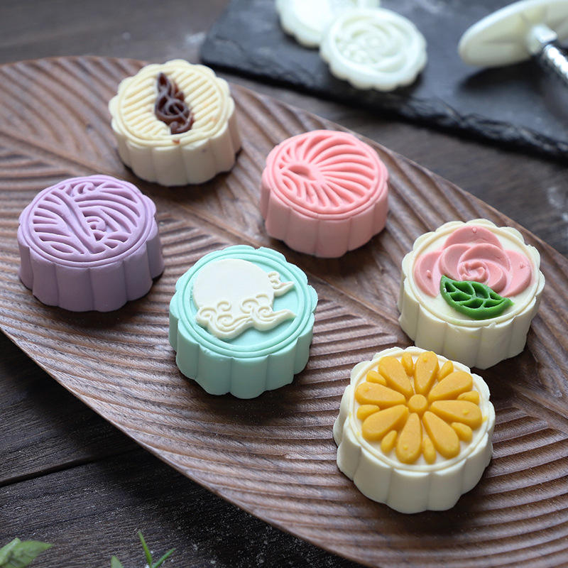 Plastic Manual Mooncake Press Tool