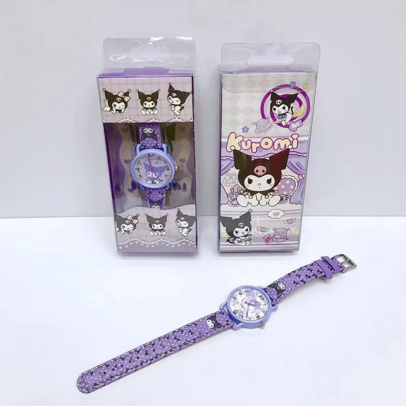 Glow-in-the-Dark Cartoon Kids Quartz Watch