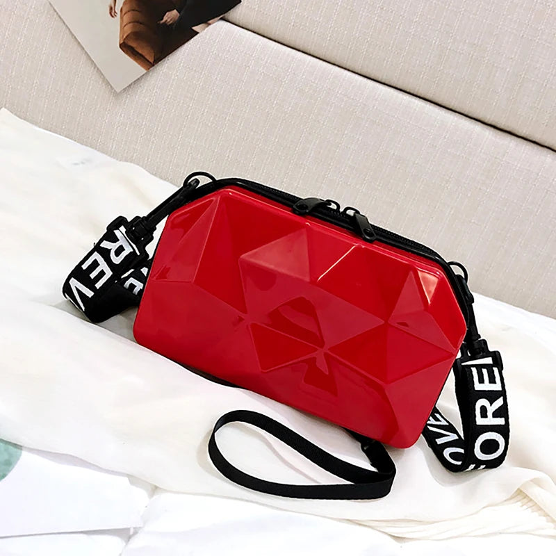 Women's Small Handbag Fashion Crossbody PC Hard Shell Shoulder
