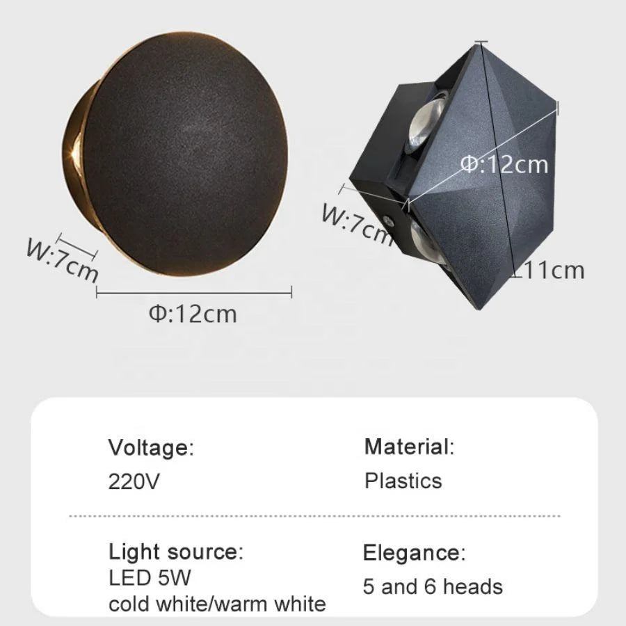 Modern Minimalist LED Wall Lamp