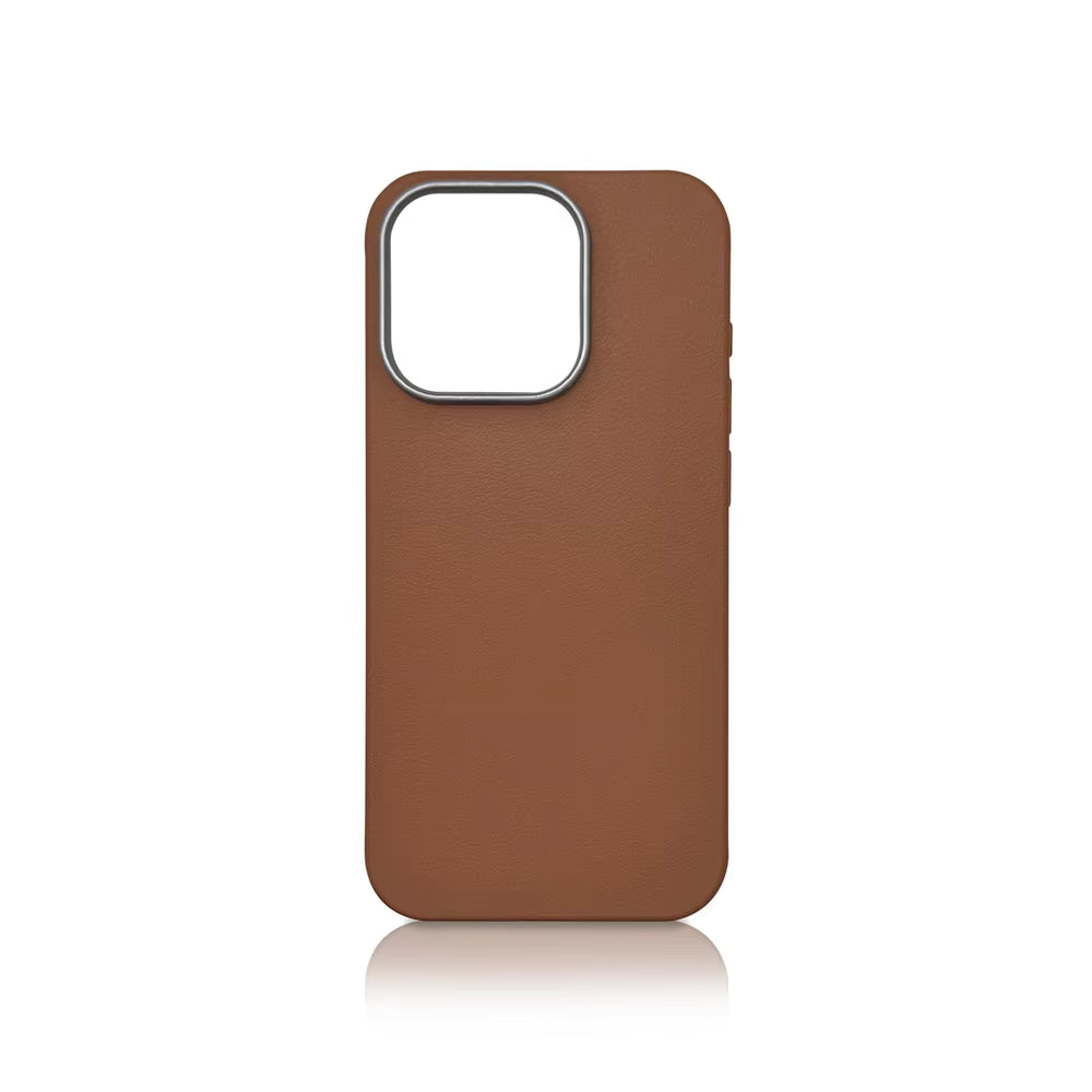 Luxury Leather Shockproof Magnetic Case for iPhone