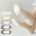 Non Slip Seamless No Show Socks Cushion Sole Sweat