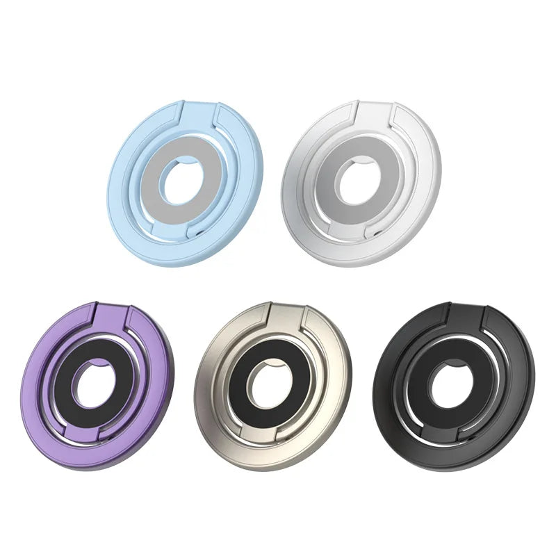 Phone Super Strong Magnetic Foldable Aluminum Alloy Finger Holder