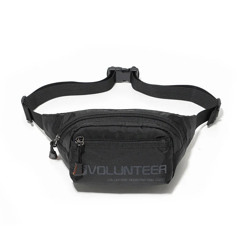 Adjustable Strap Outdoor Waterproof Camping Front Pouch Utility Waist Bag