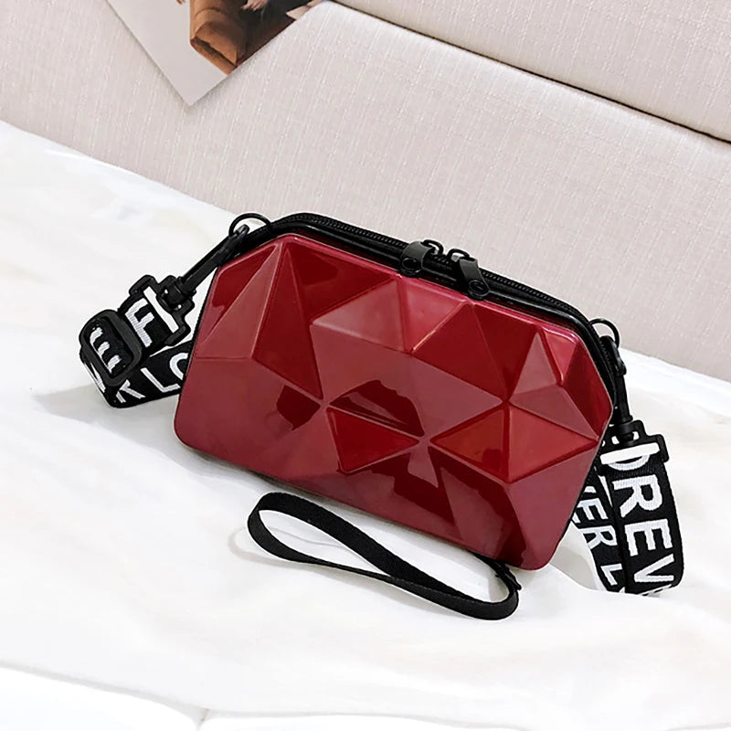 Women's Small Handbag Fashion Crossbody PC Hard Shell Shoulder