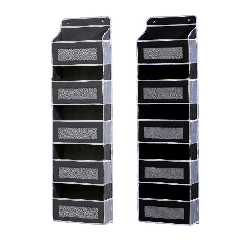 Spacious Baby Closet Organizer with Mesh Pockets