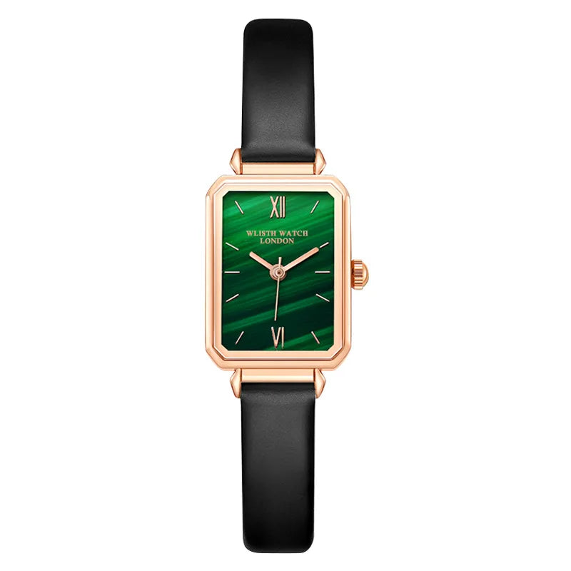 Wlisth S527 Luxury Green Dial Waterproof Watch