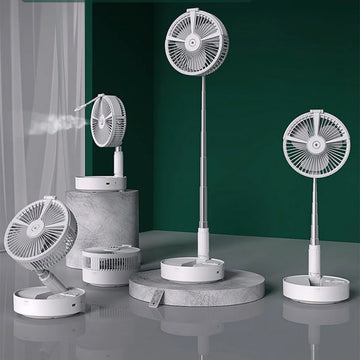 Folding Telescopic 5-in-1 Smart Fan