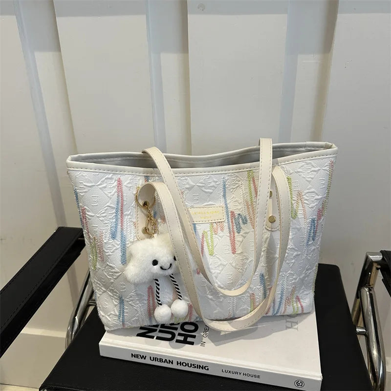 Fashion Ladies Large Capacity Handbags High Quality Shoulder Bags