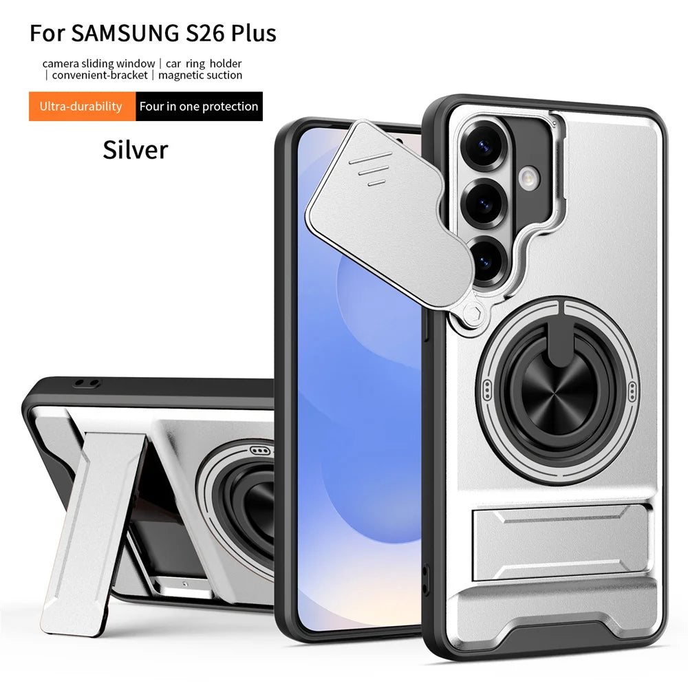 Luxury Magnetic Shockproof Case for Samsung Galaxy