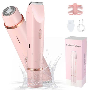 SilkGlide Mini Rechargeable Lady Shaver – Cordless Painless Hair Removal Razor