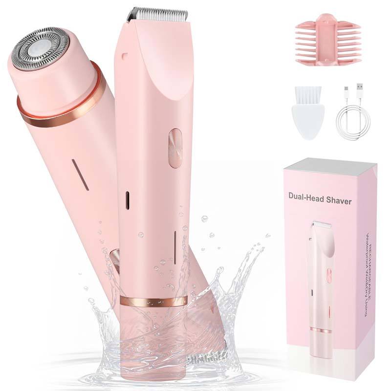 SilkGlide Mini Rechargeable Lady Shaver – Cordless Painless Hair Removal Razor
