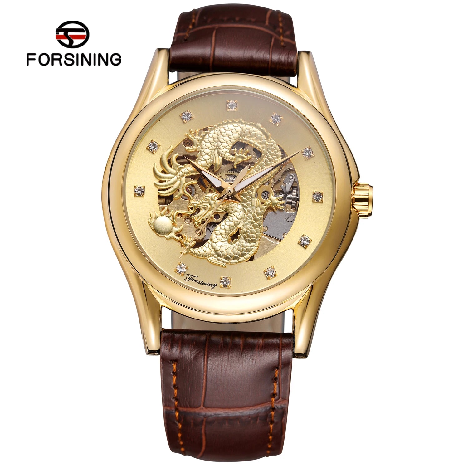 Luxury Gold Automatic Men's Watch