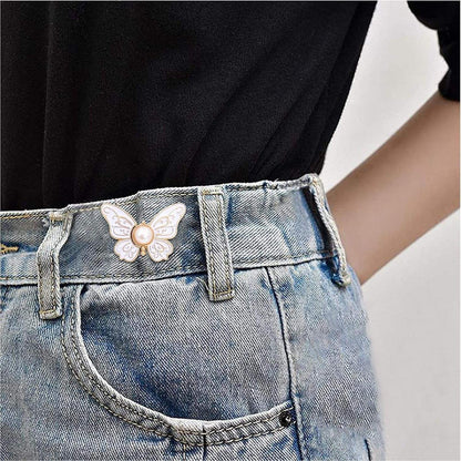 Eco Butterfly Button Set – 8pcs Zinc Alloy Clips(3-Piece Combo)