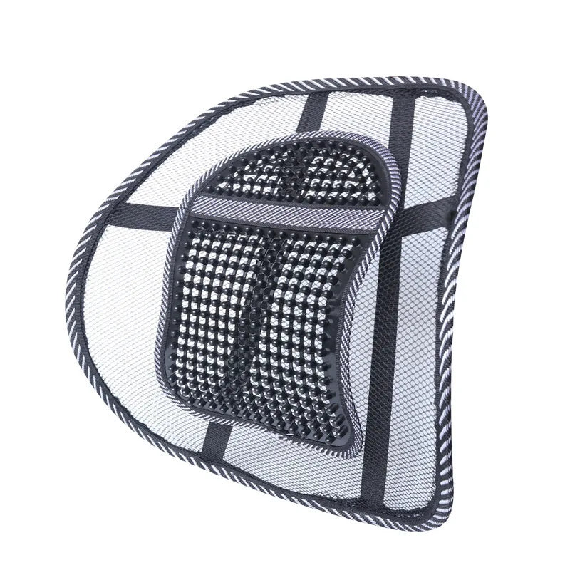 Durable Mesh Lumbar Support Cushion for Car & Office