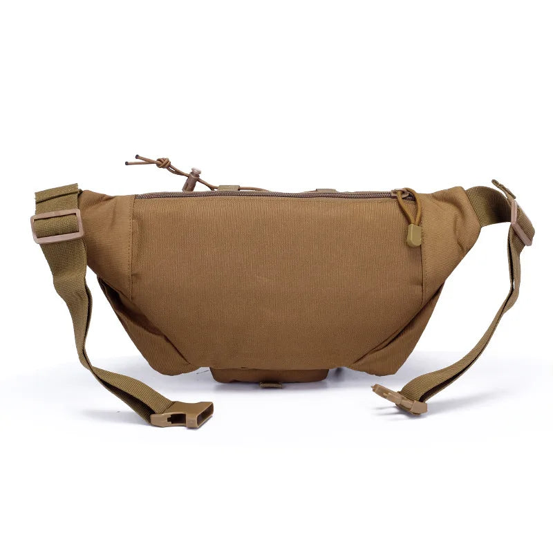 Unisex Tactical Waist Bag with Anti-Theft Design