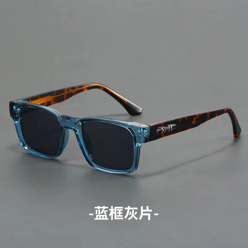 2025 UV400 High Quality Fashion Thick Frame Myopia Glasses Sunglasses New Sunglasses Anti Blue Light Retro Square Sunglasses
