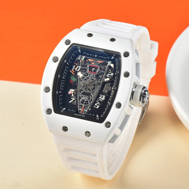 Luxury Men's Hollow Out Quartz Sport Watch