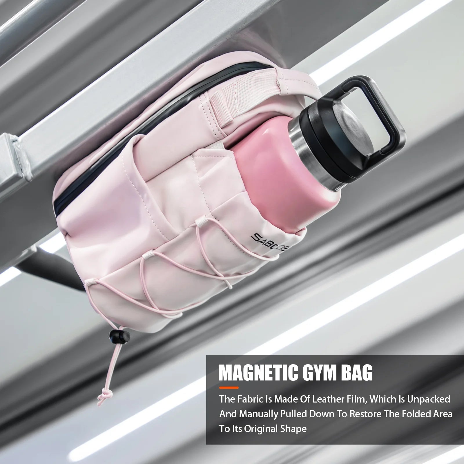 LAMGOYI Waterproof Magnetic Gym Bag