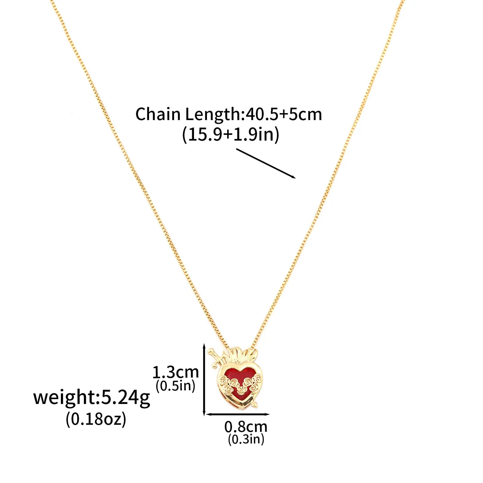 Elegant Zircon Heart Bow Necklace for Women