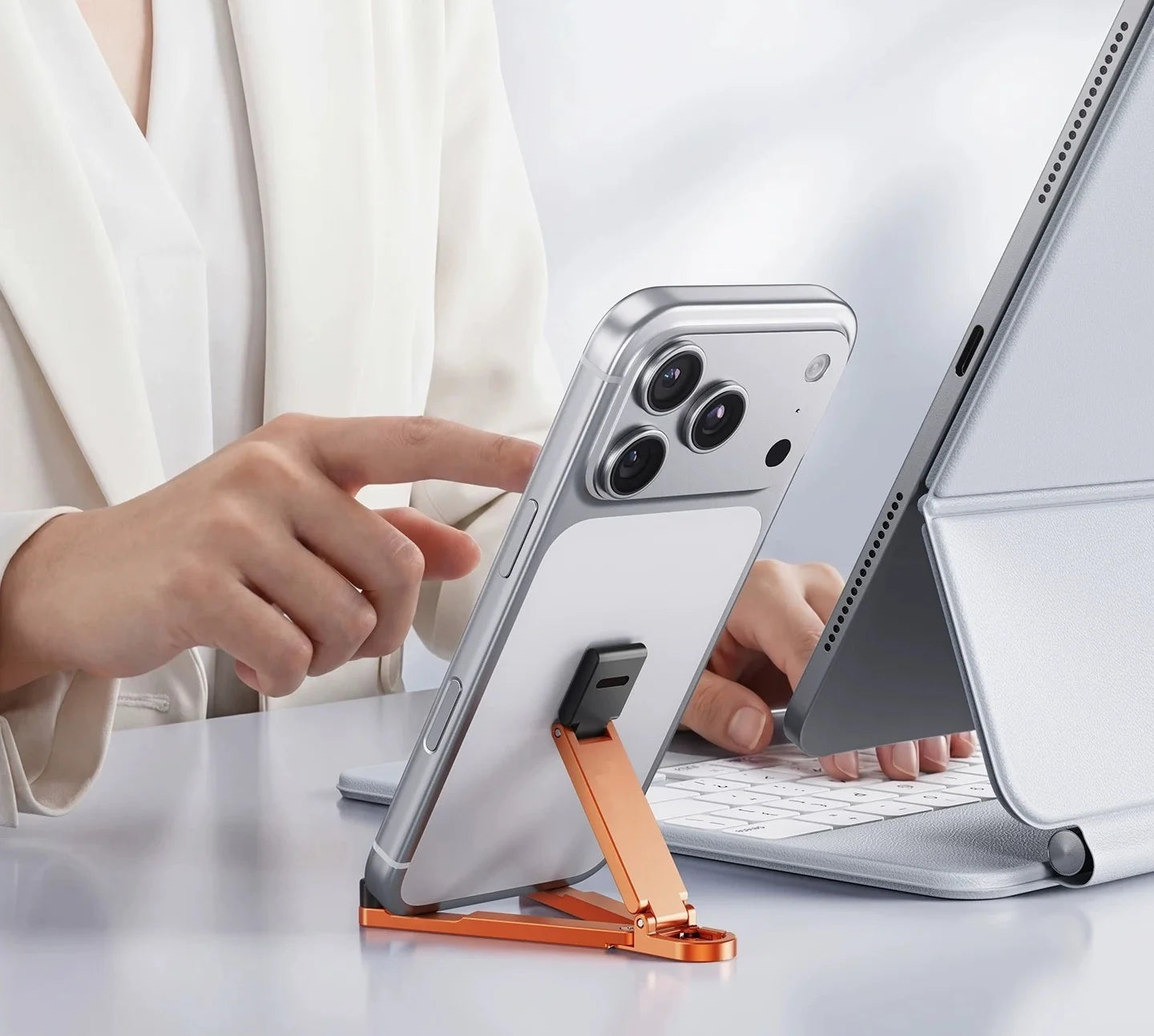 Mini Keychain Phone & Tablet Holder
