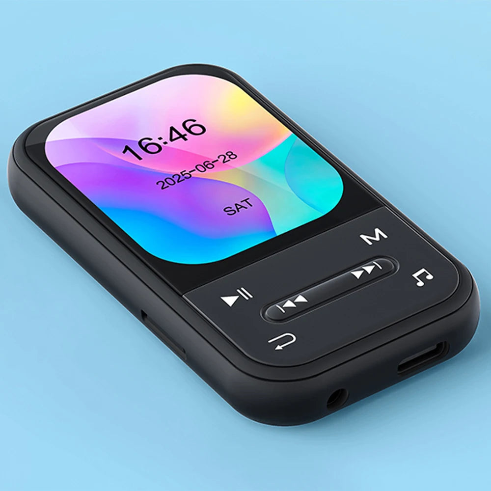 Portable Clip-On for Bluetooth MP3 Player FM Radio Voice Recorder for