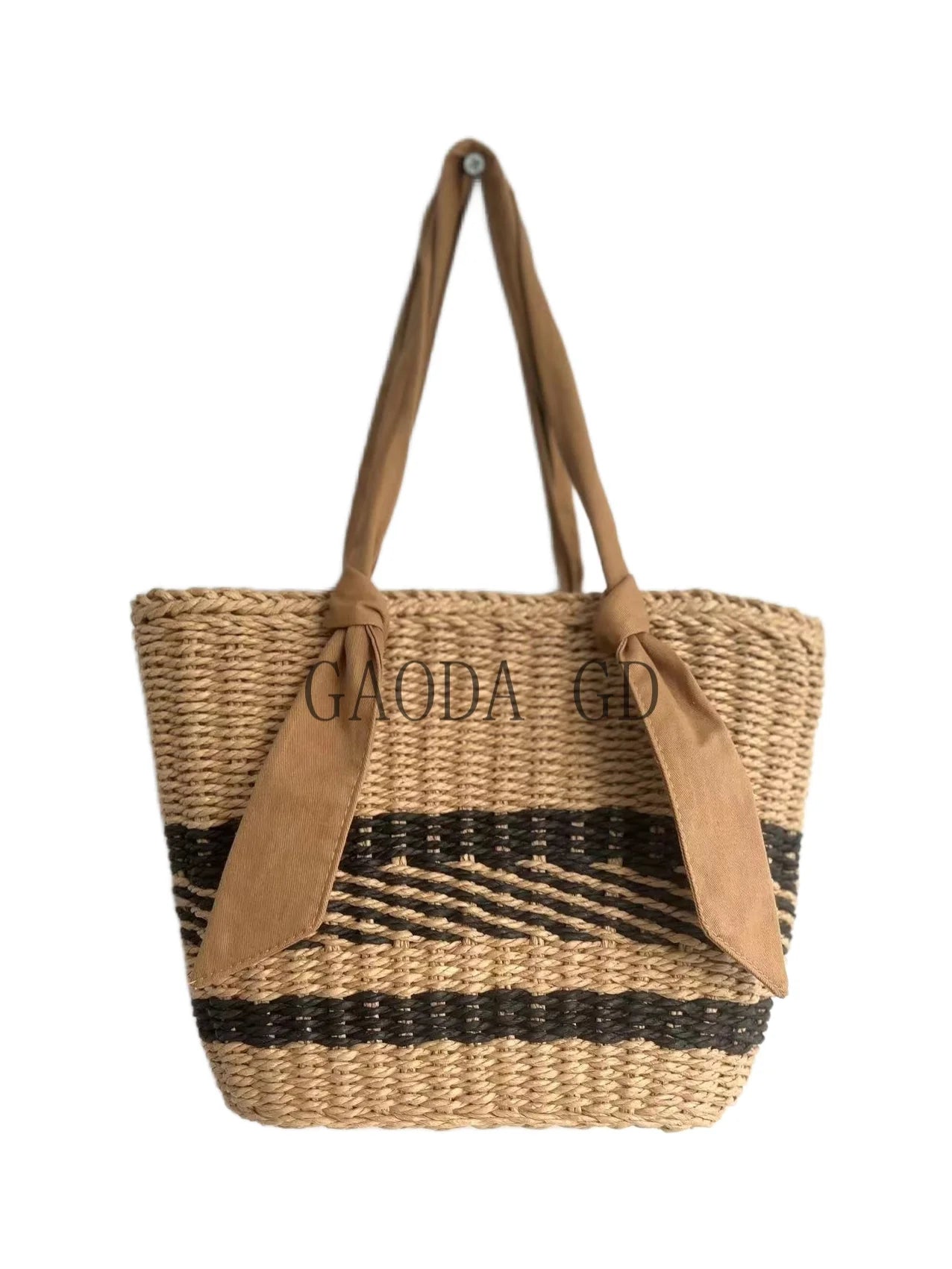New Fashion Mixed-colors Straw Handbag